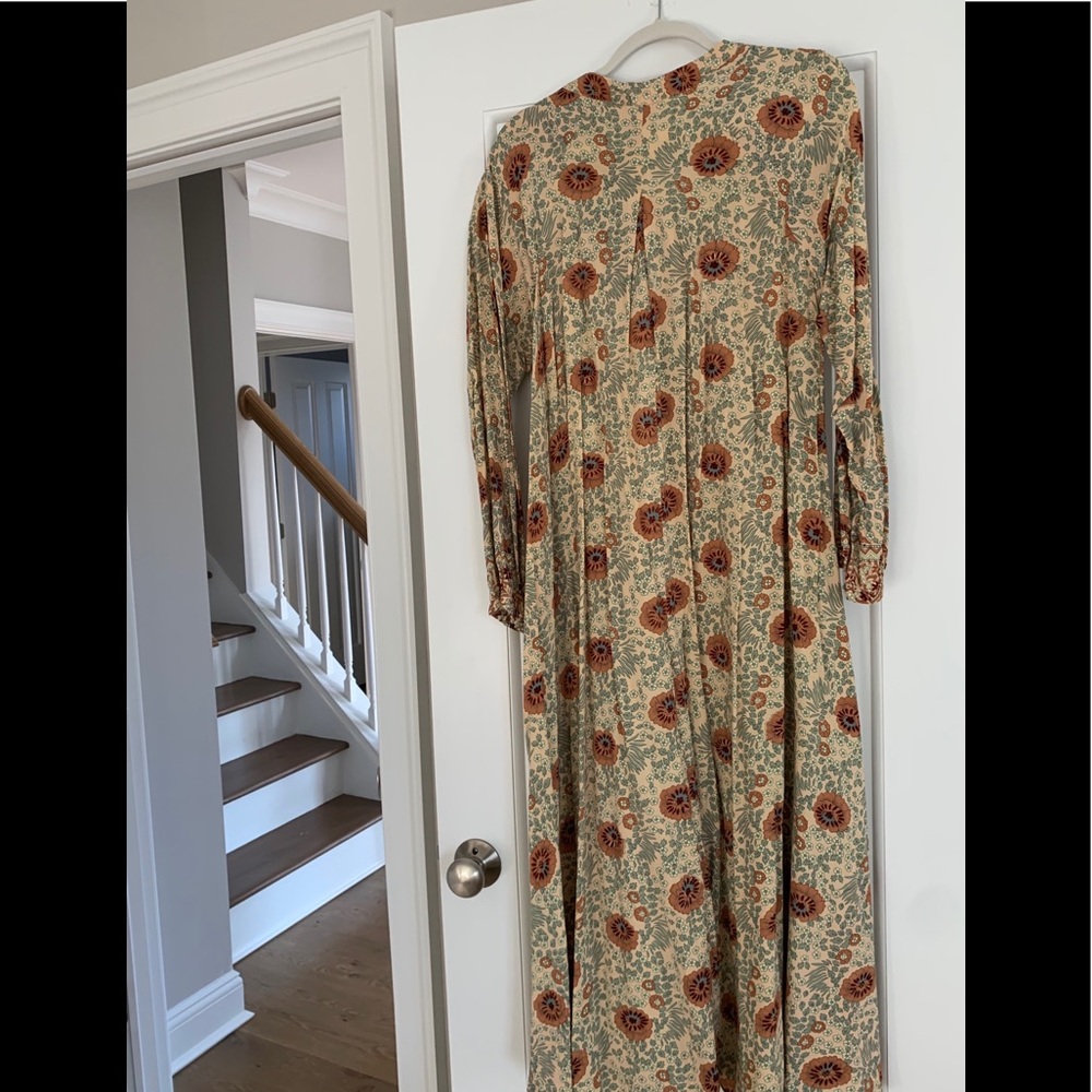 Natalie Martin Fiore Maxi Vintage Flowers Grey S